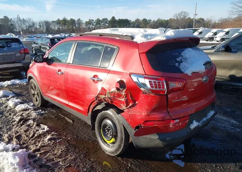 2012 Kia Sportage Lx из США, поврежденный, VIN KNDPB3A23C7331211